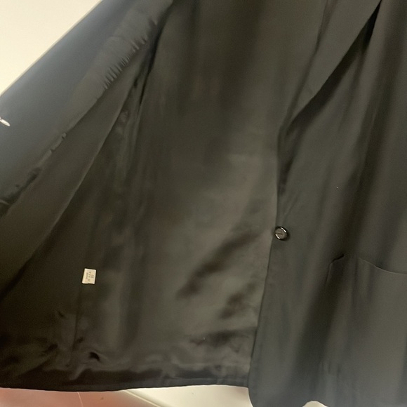 L.L. Bean Women’s Blazer/ Jacket, Black, 10 Reg, Lined, single button, pockets - Picture 6 of 6